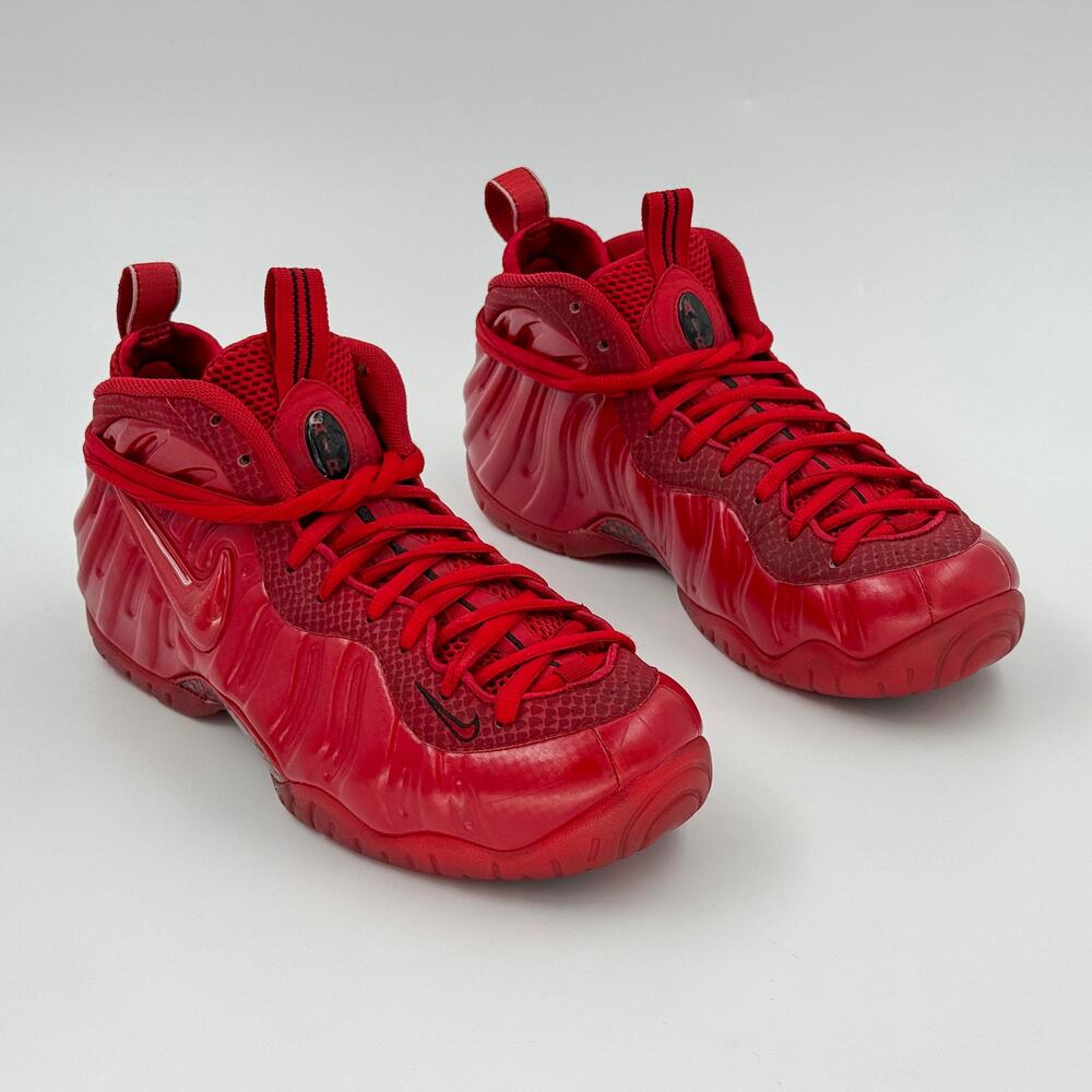 Nike Air Foamposite Pro Gym Red Red October 2015 Men’s 11.5 624041-603